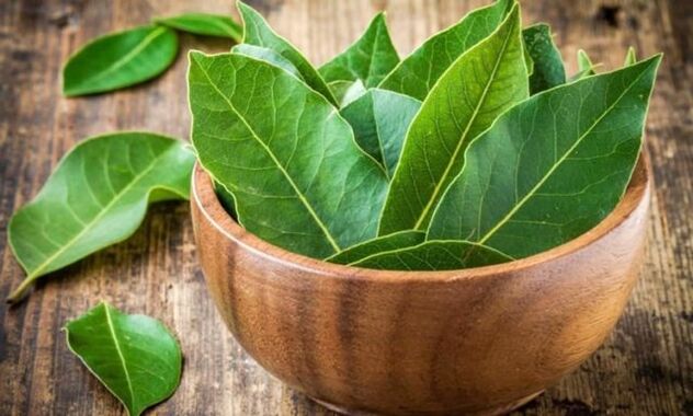 Bay leaves to make a decoction that relieves knee swelling from osteoarthritis
