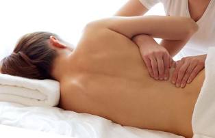 Back pain after the birth Massage